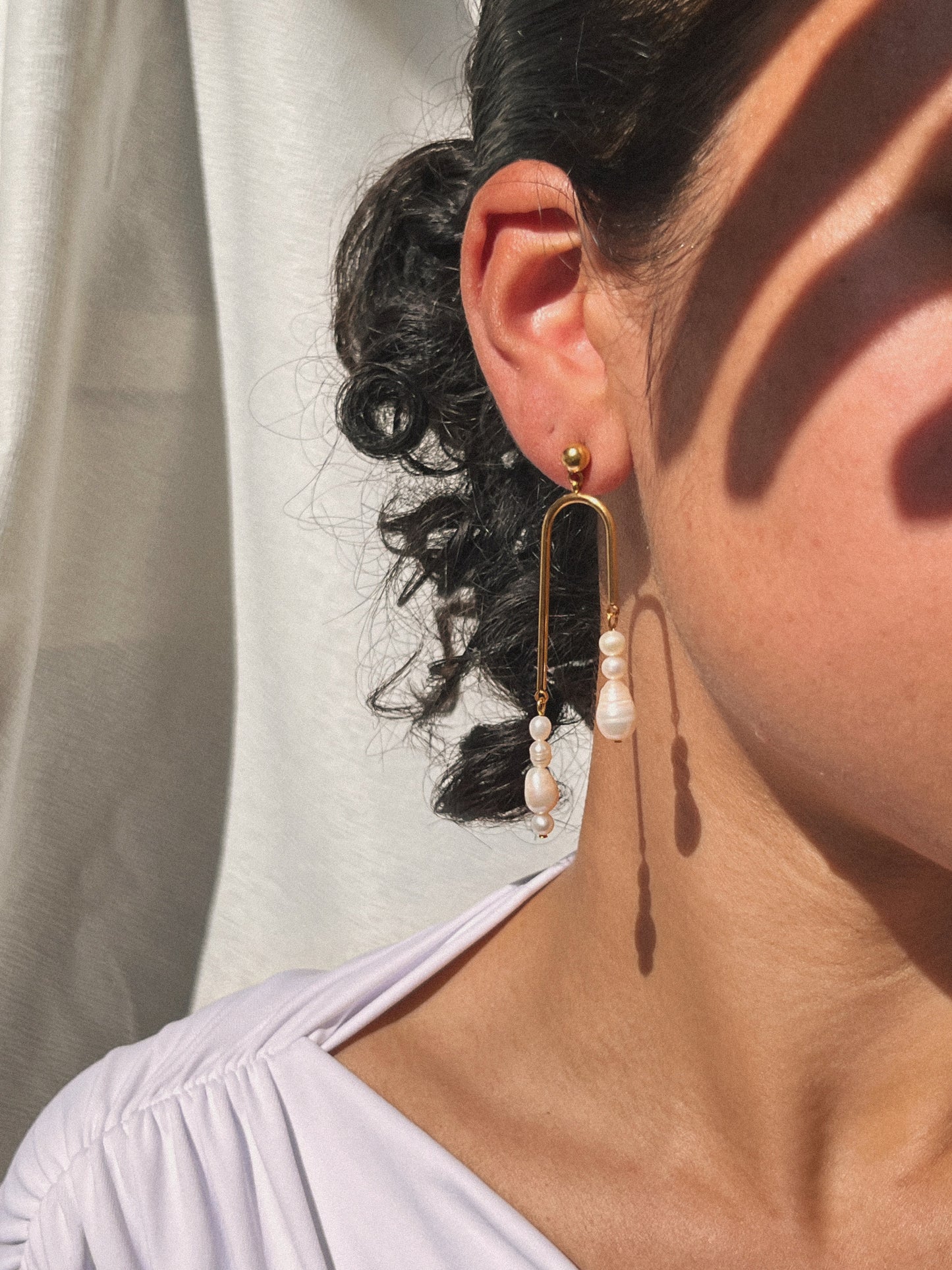 mooie bruid sieraden ideeën met parels