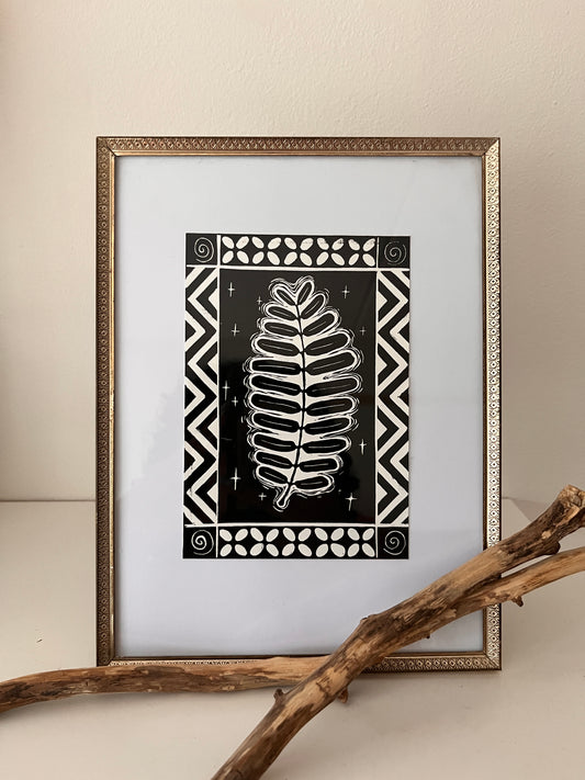 tamarinde kunstprint a5 voor decoratie of fotomuur